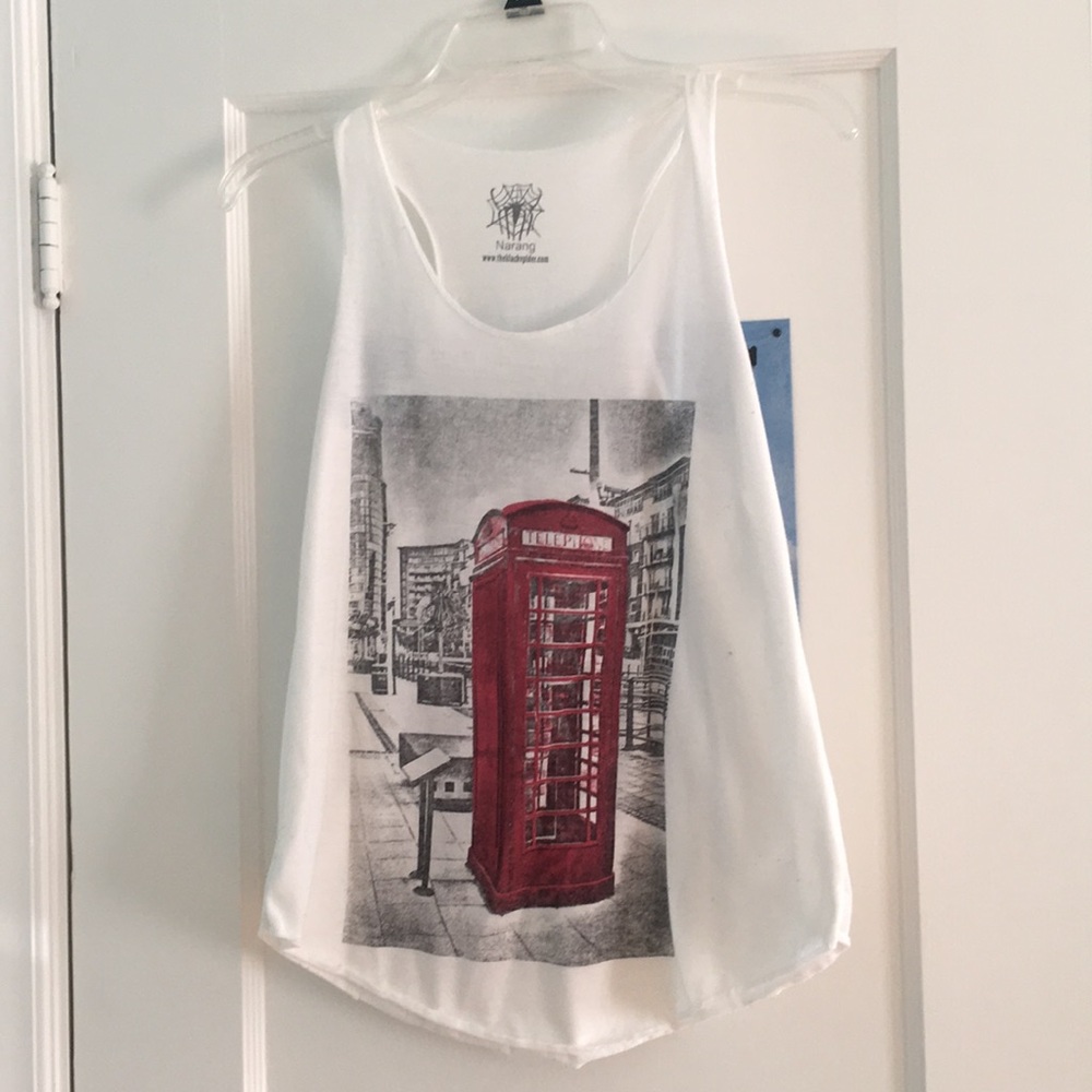 Graphic tank top